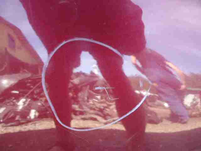 Дверь задняя левая