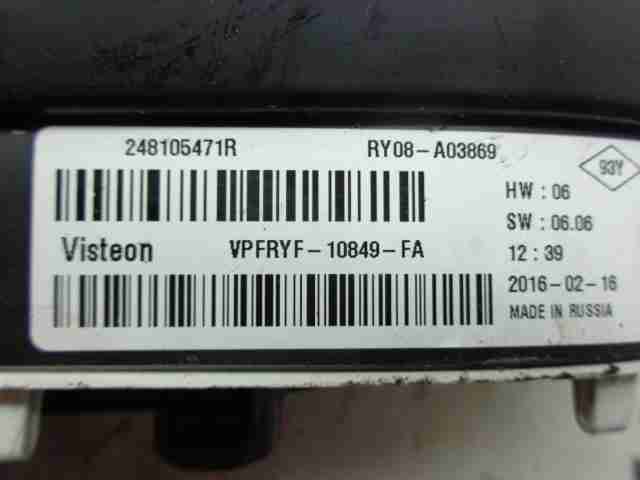 Панель приборов