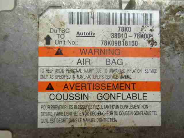 Блок управления подушек безопасности (AIR BAG)