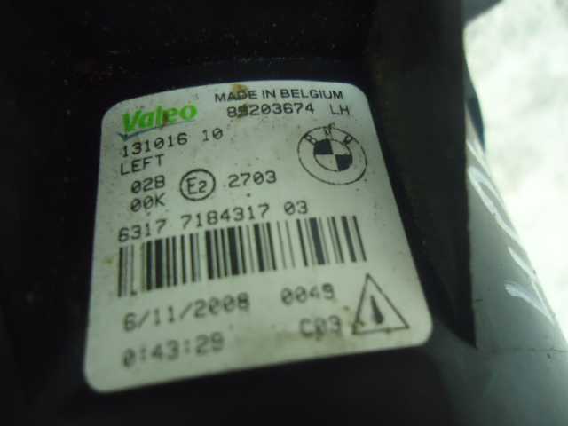 Фара противотуманная левая