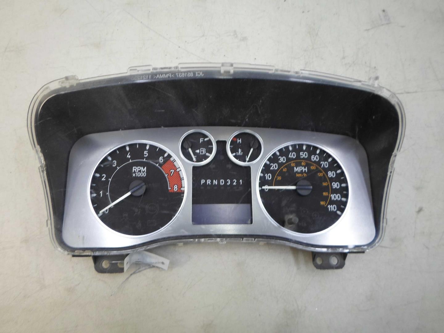 Панель приборов