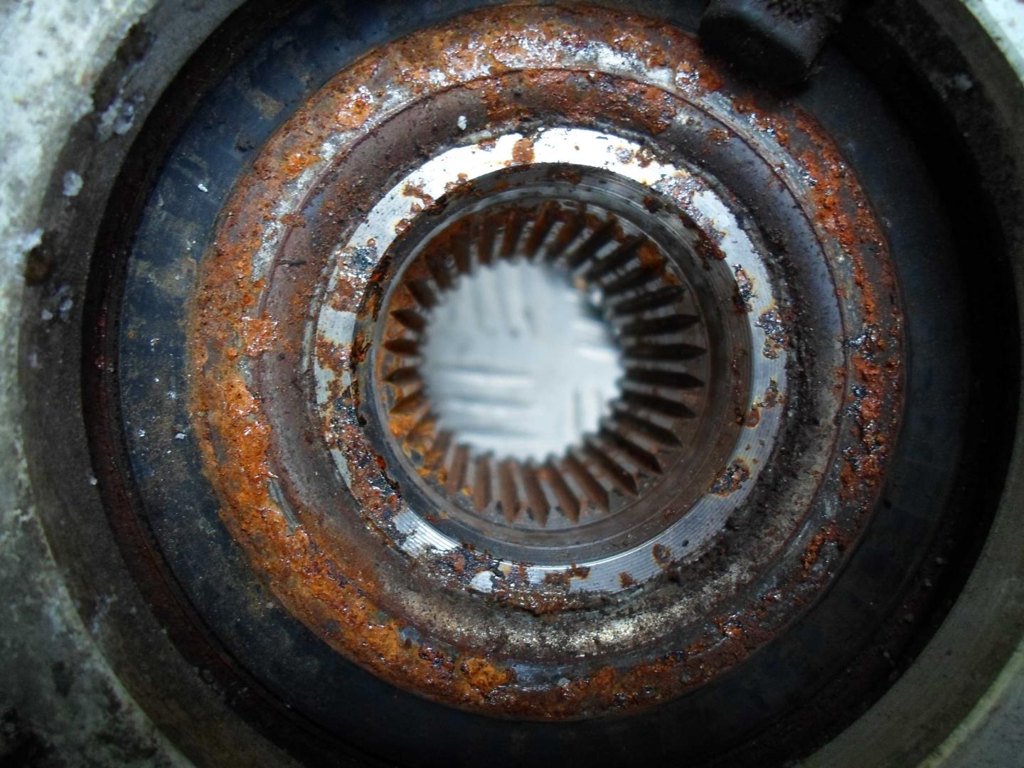 Ступица задняя