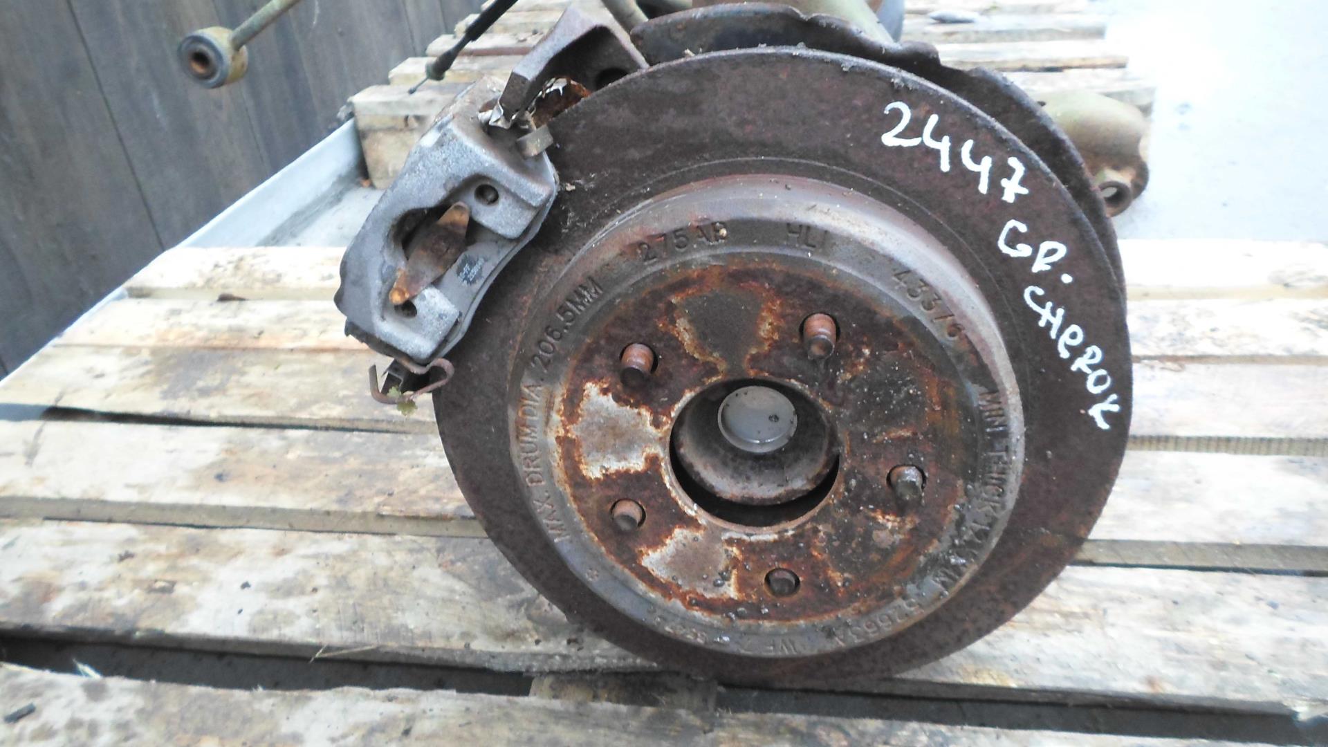 Диск тормозной задний