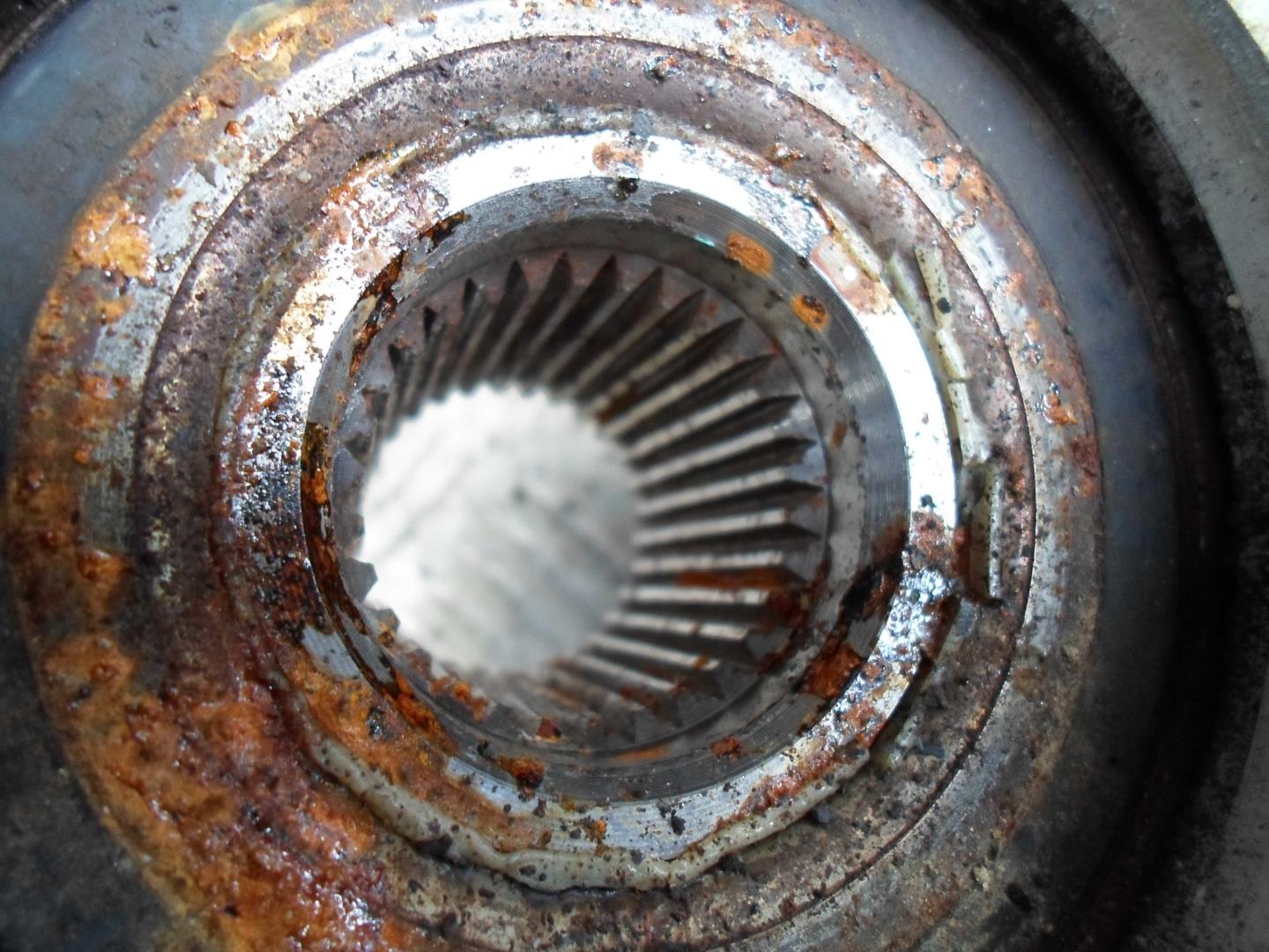 Ступица задняя