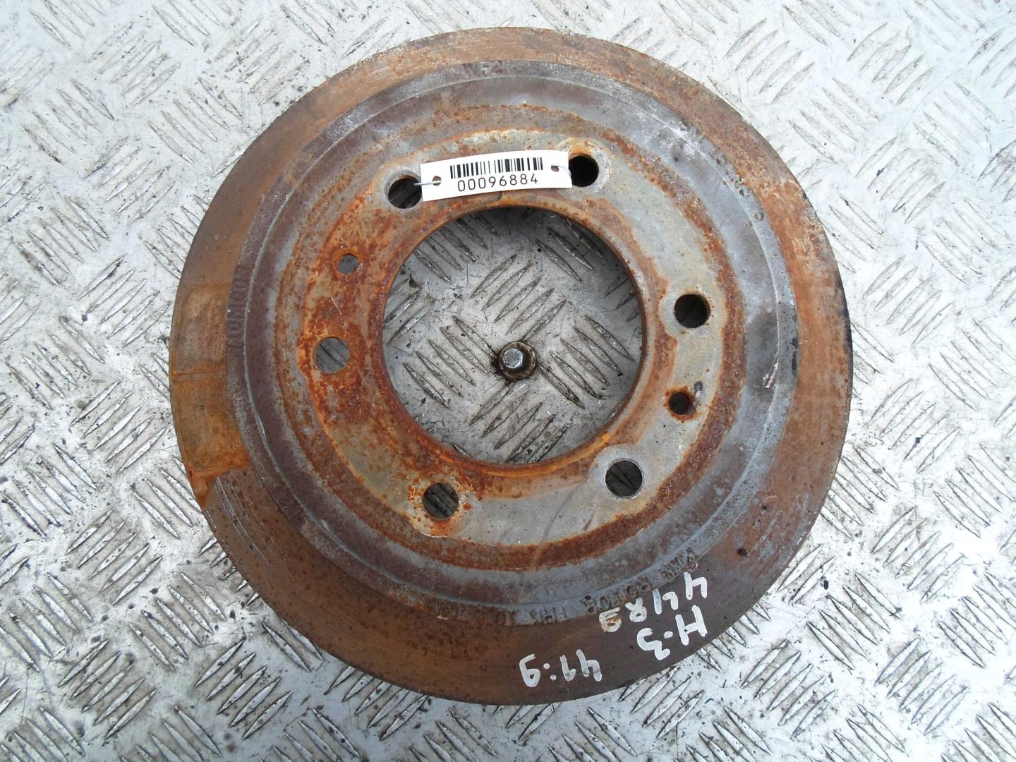 Диск тормозной задний