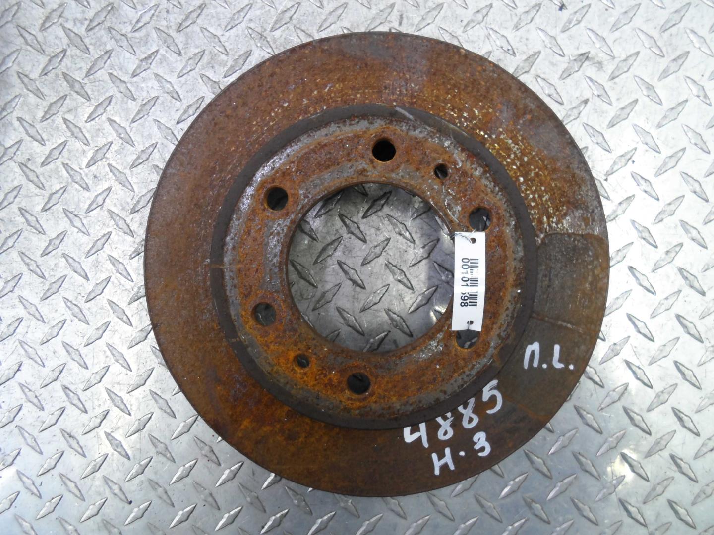 Диск тормозной передний вентилируемый