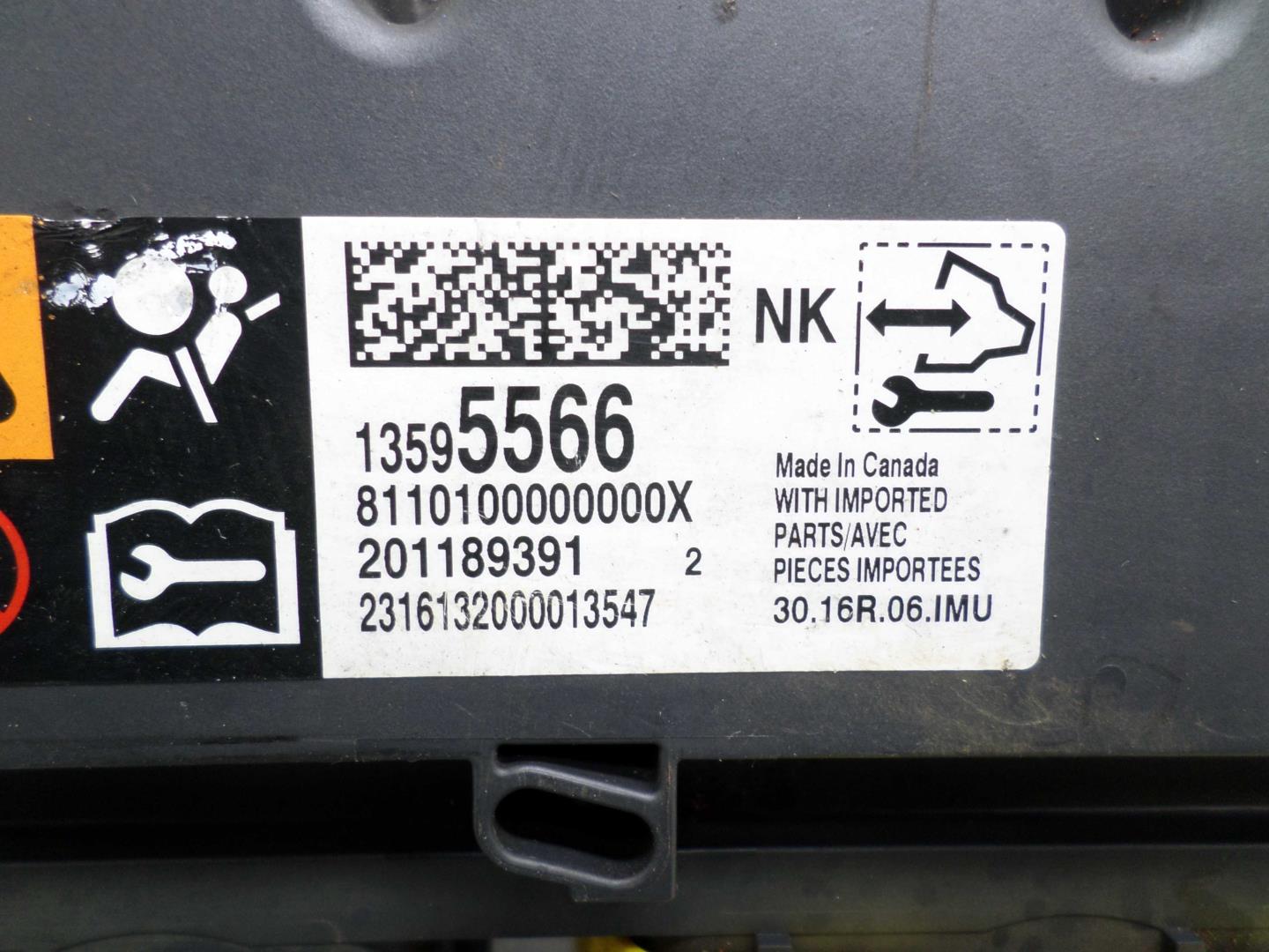 Блок управления подушек безопасности (AIR BAG)