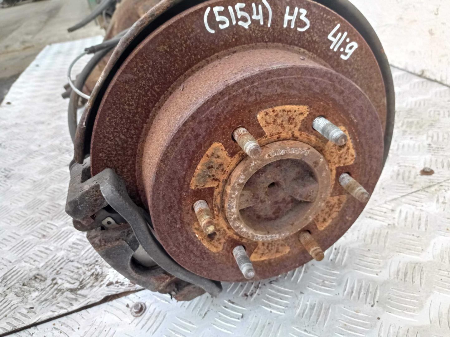 Диск тормозной задний