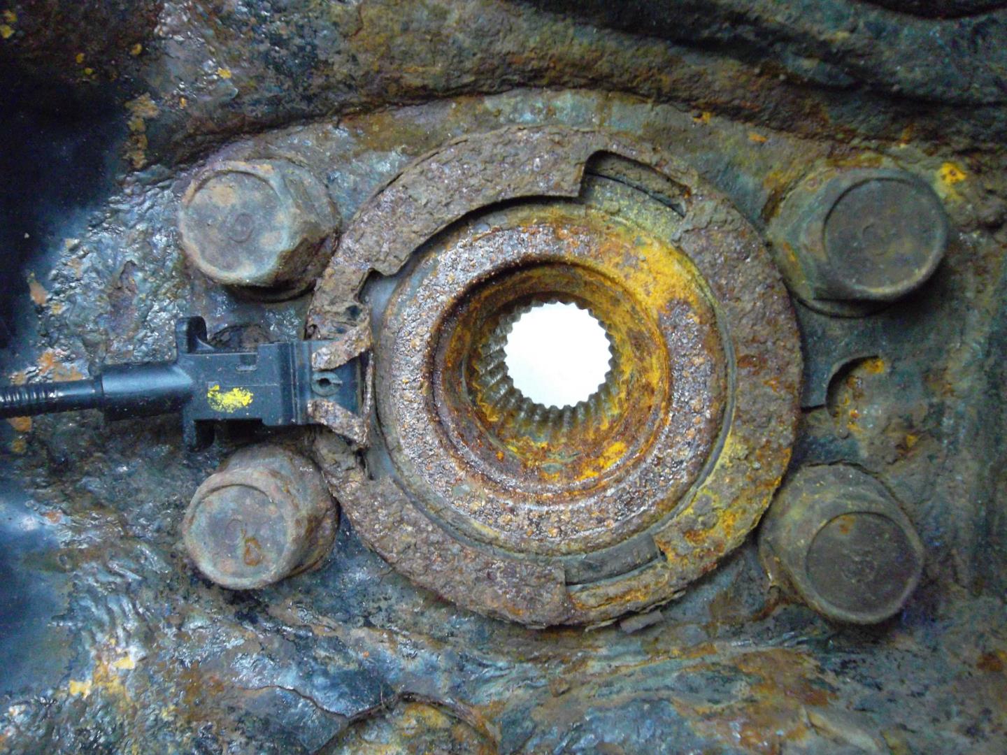 Ступица задняя