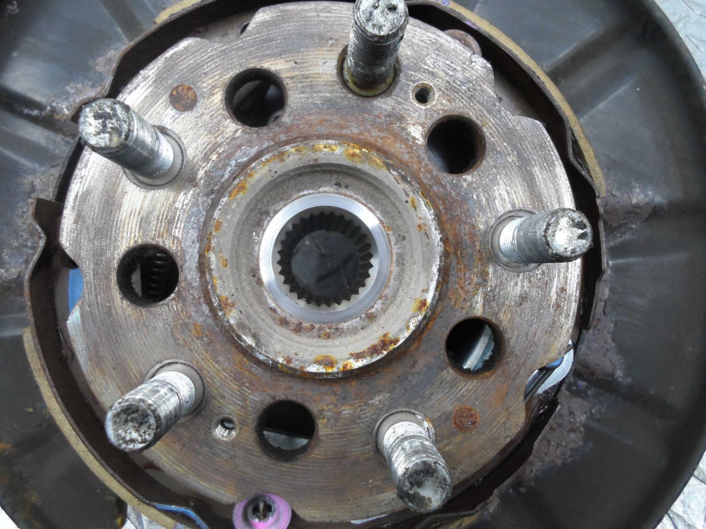 Ступица задняя