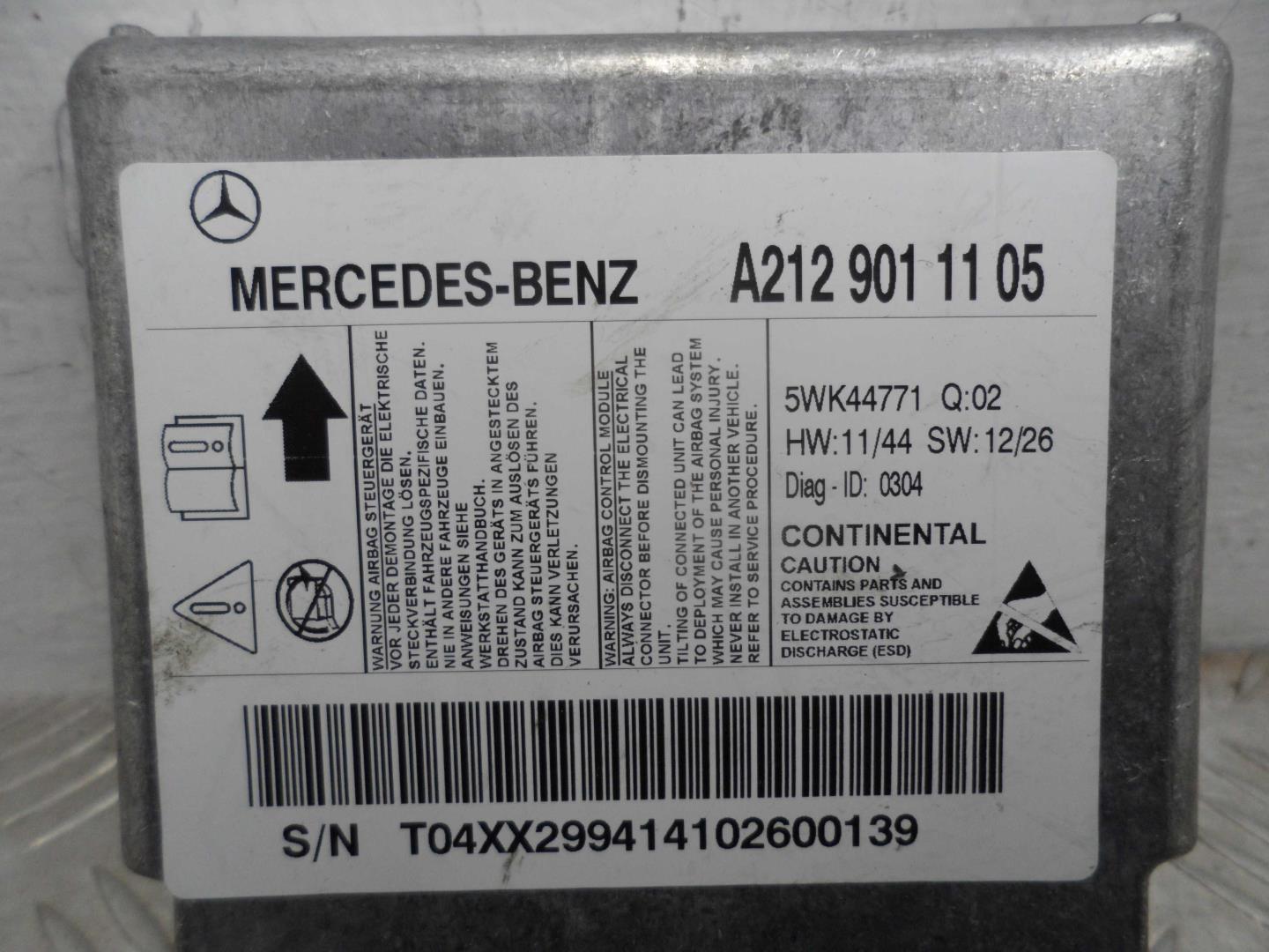 Блок управления подушек безопасности (AIR BAG)