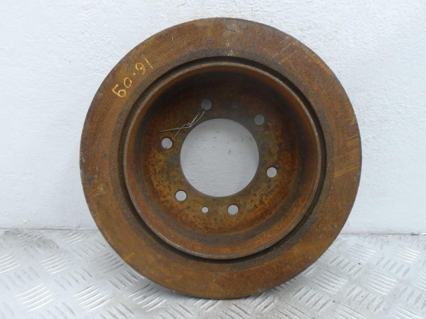 Диск тормозной задний