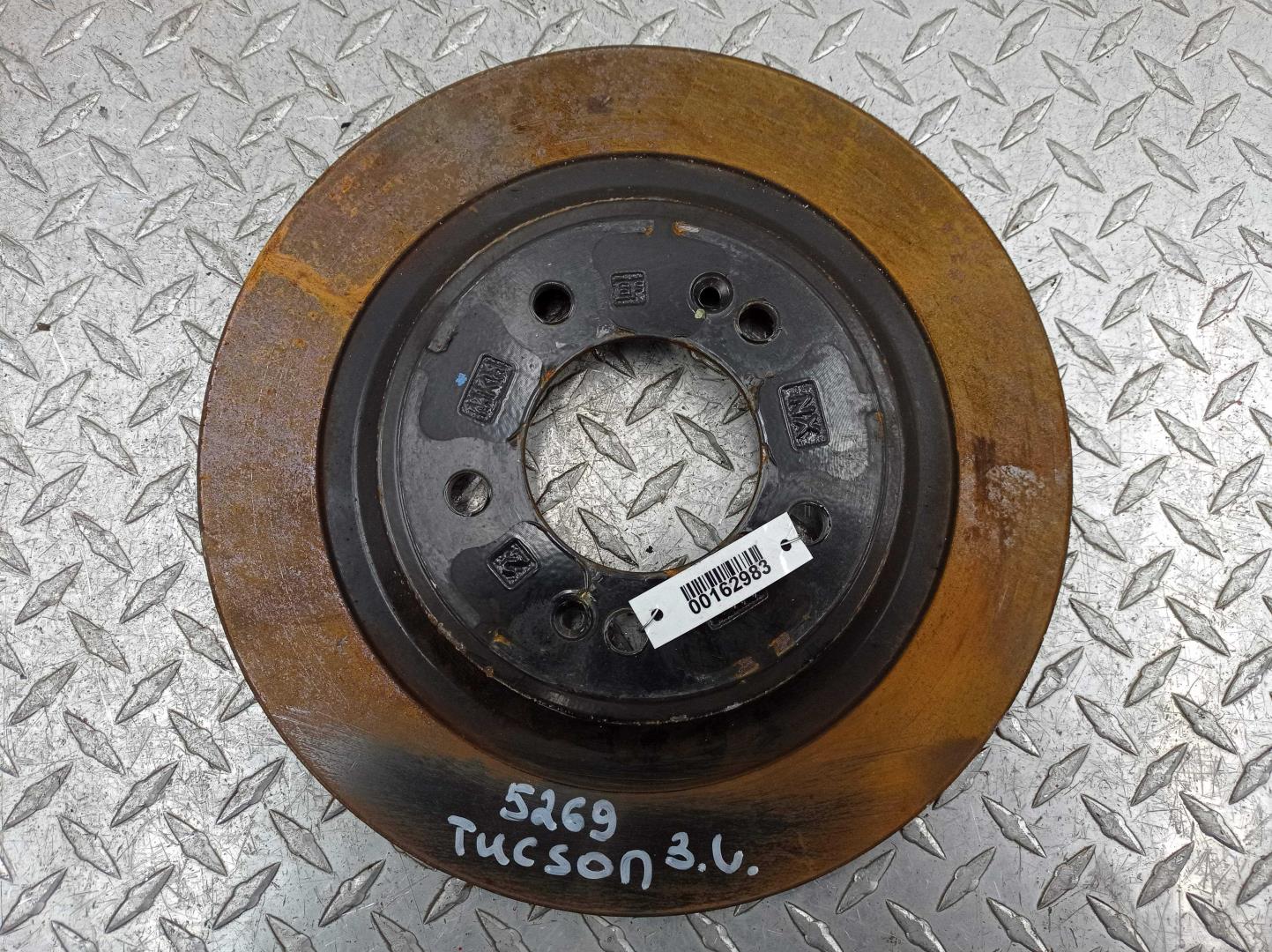 Диск тормозной задний