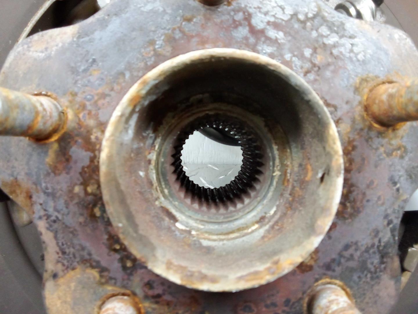 Ступица задняя