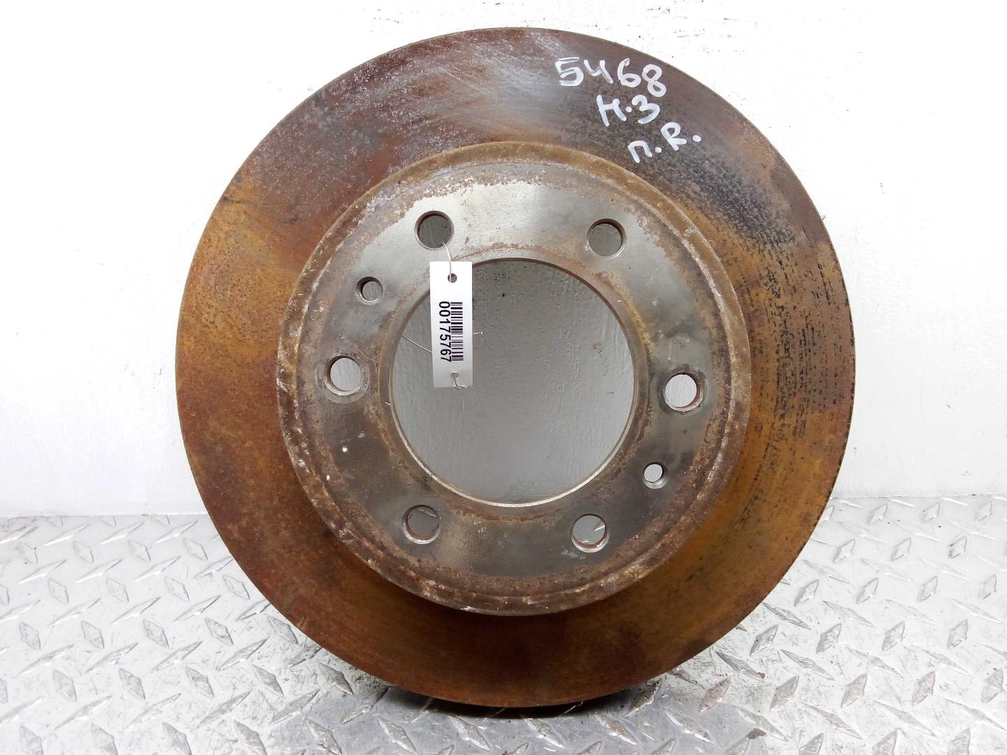 Диск тормозной передний вентилируемый