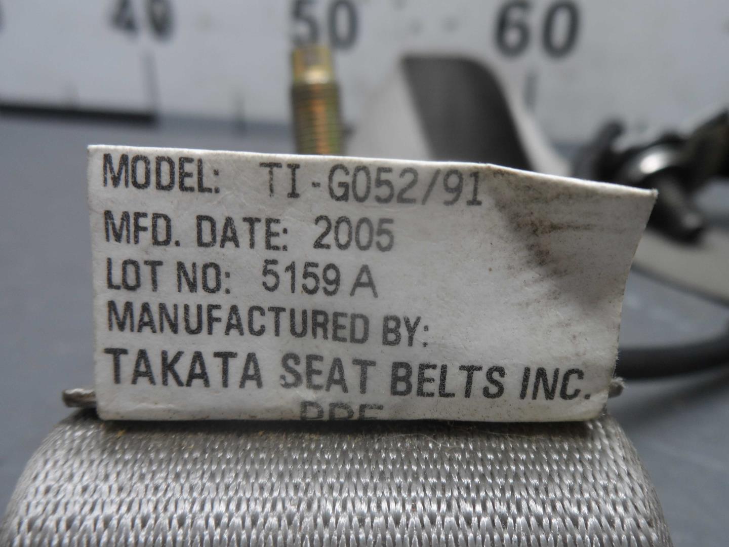 Ремень безопасности