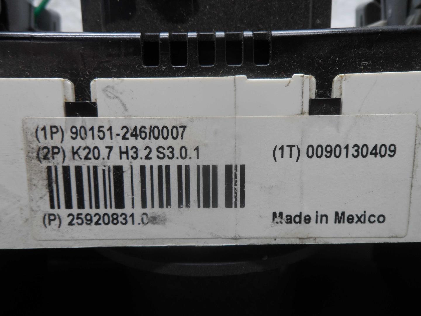 Переключатель отопителя