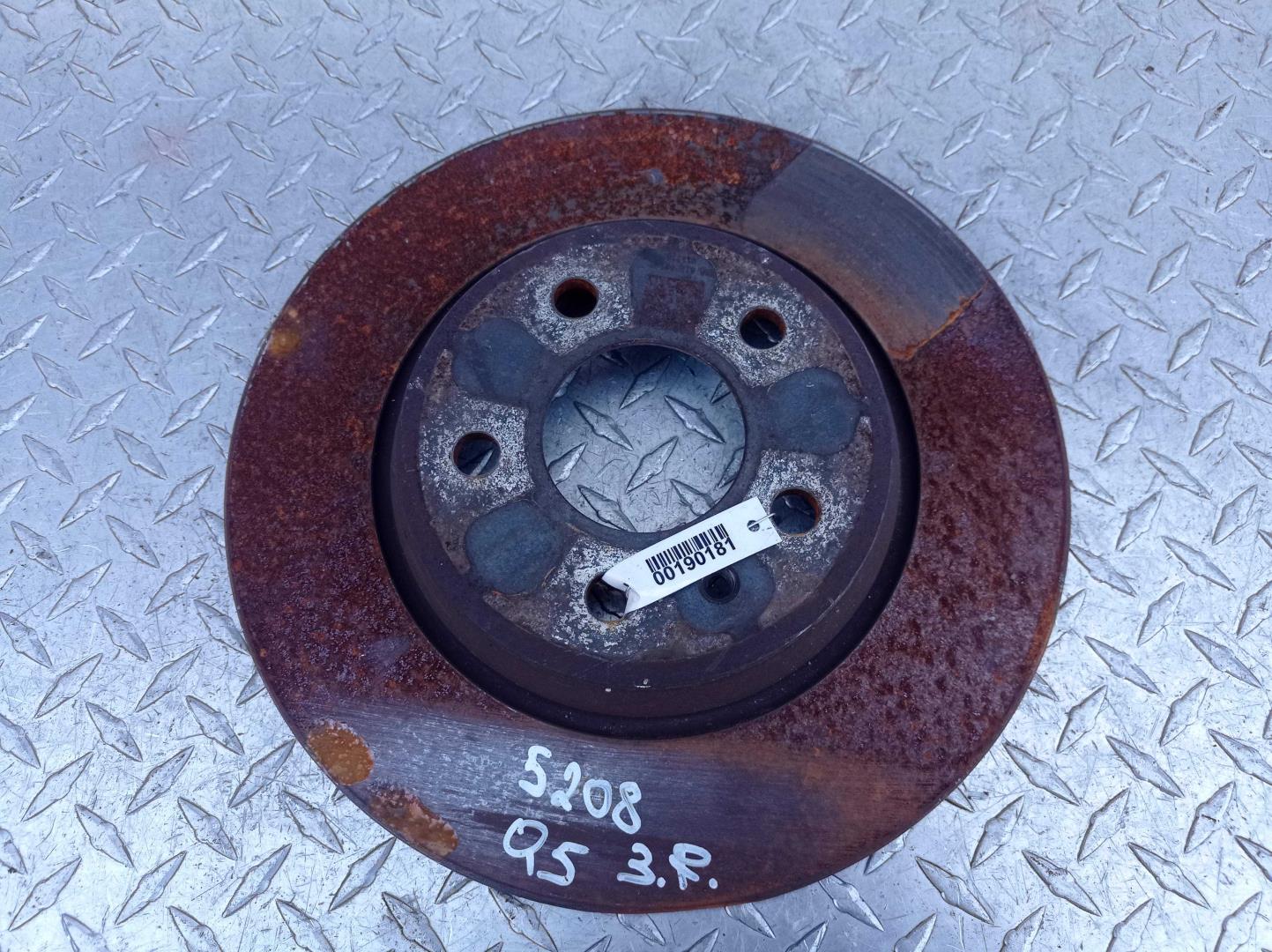 Диск тормозной задний