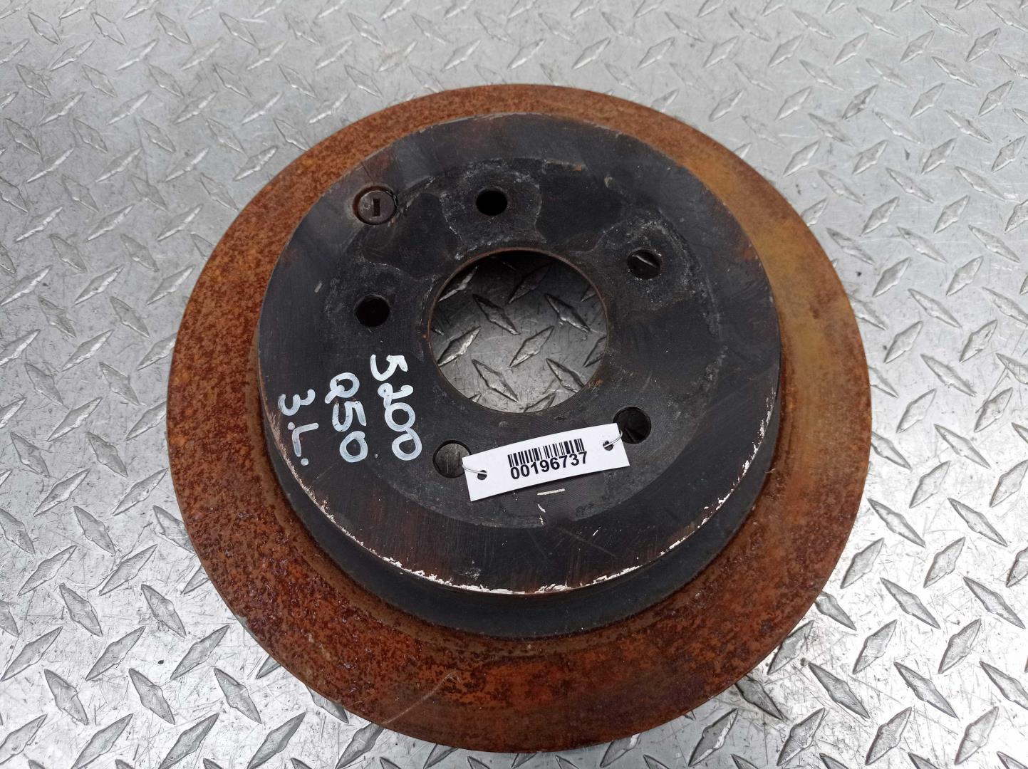 Диск тормозной задний