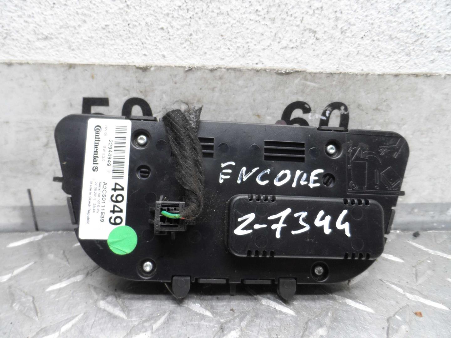 Переключатель отопителя