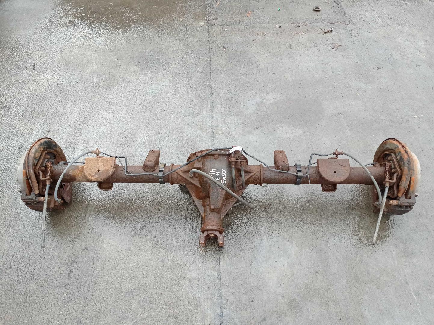 Диск тормозной задний