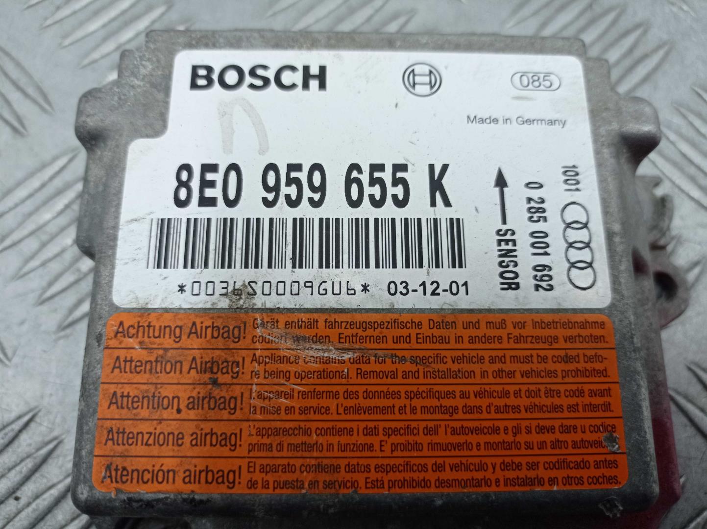 Блок управления подушек безопасности (AIR BAG)