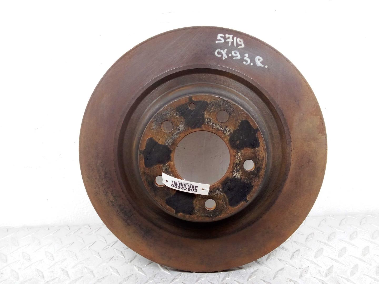 Диск тормозной задний