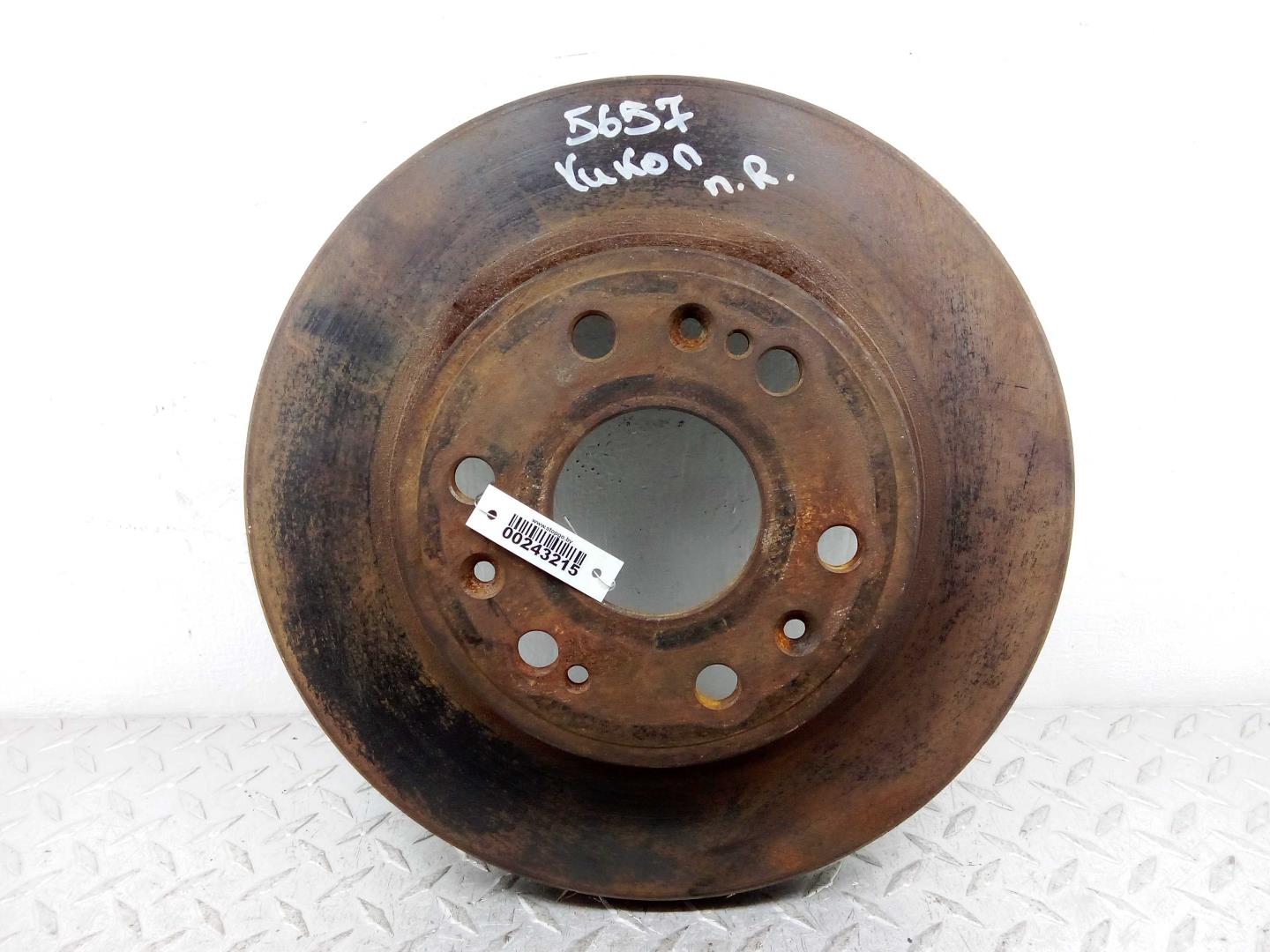 Диск тормозной передний вентилируемый