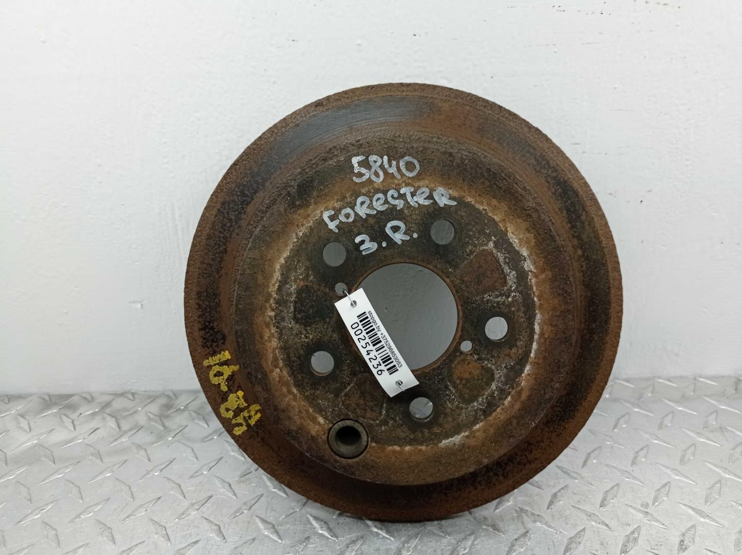 Диск тормозной задний