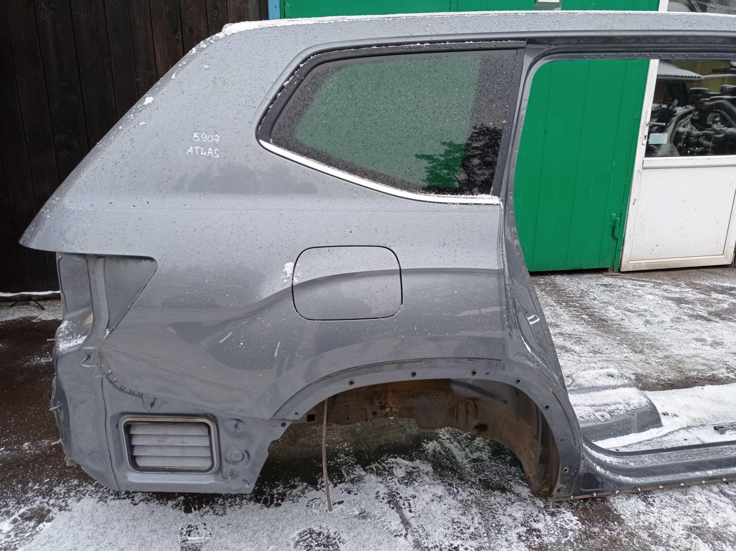 Стекло кузовное глухое правое