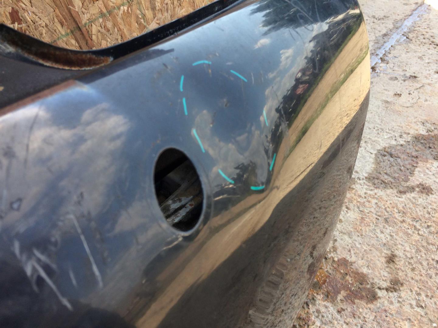 Крыло заднее левое