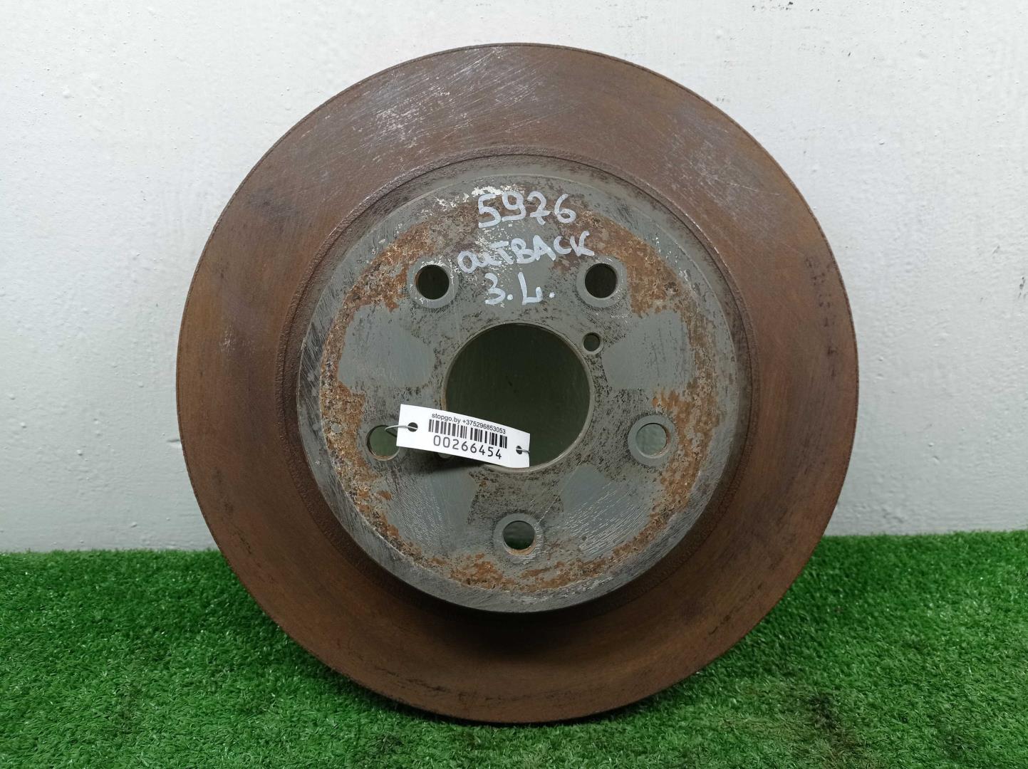 Диск тормозной задний