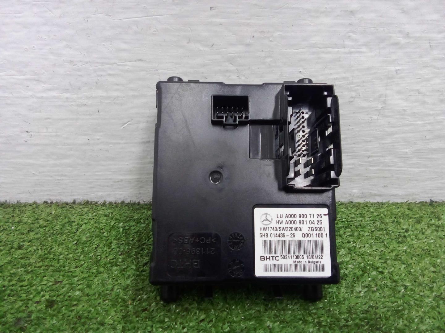 Блок управления климатической установкой