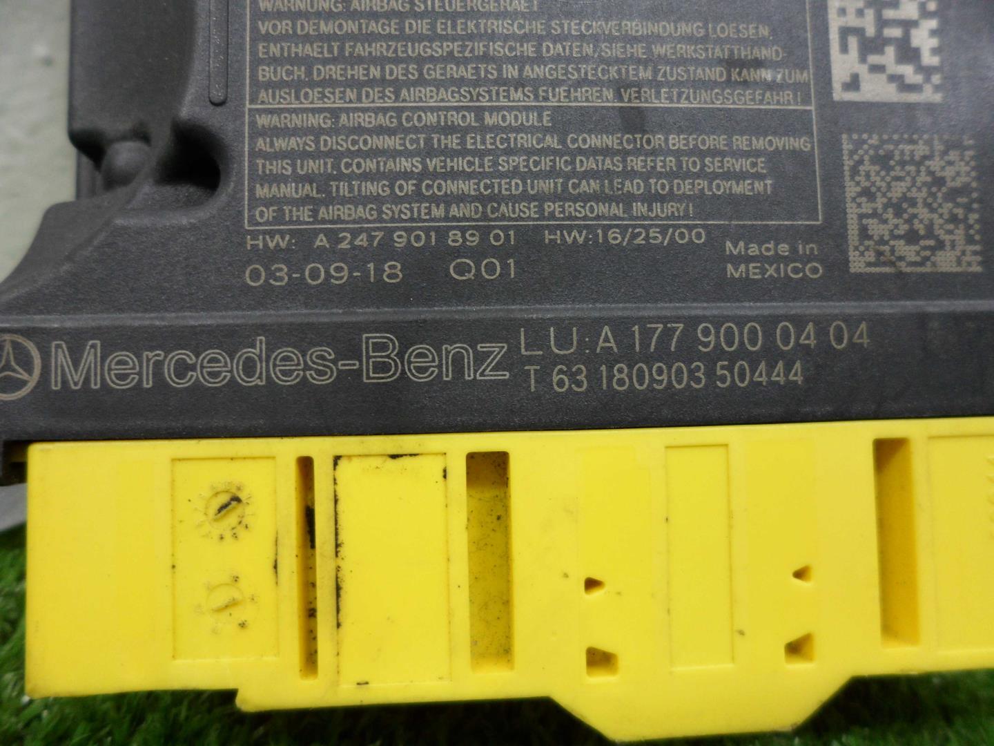 Блок управления подушек безопасности (AIR BAG)