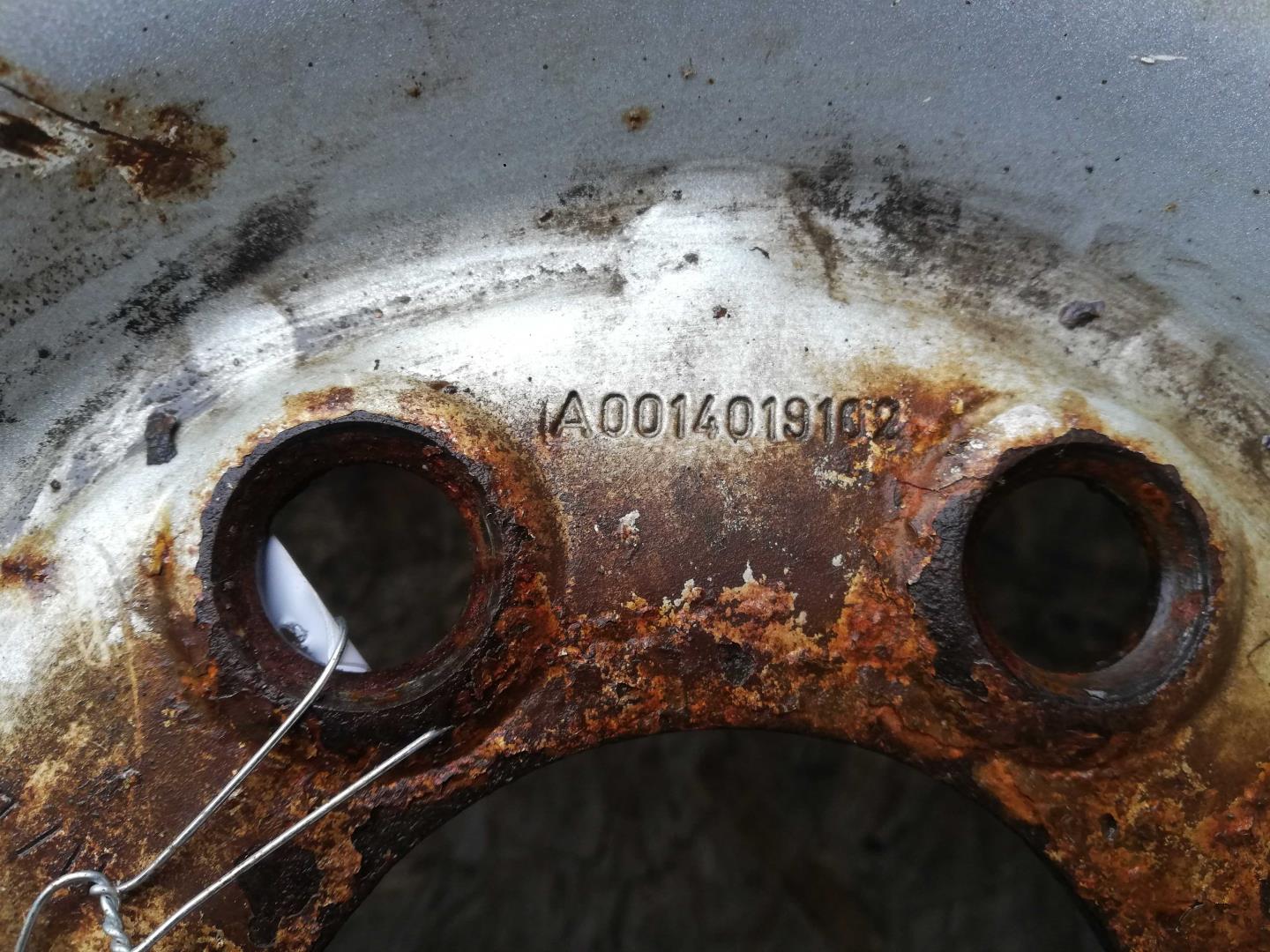 Диск колесный штампованный стальной