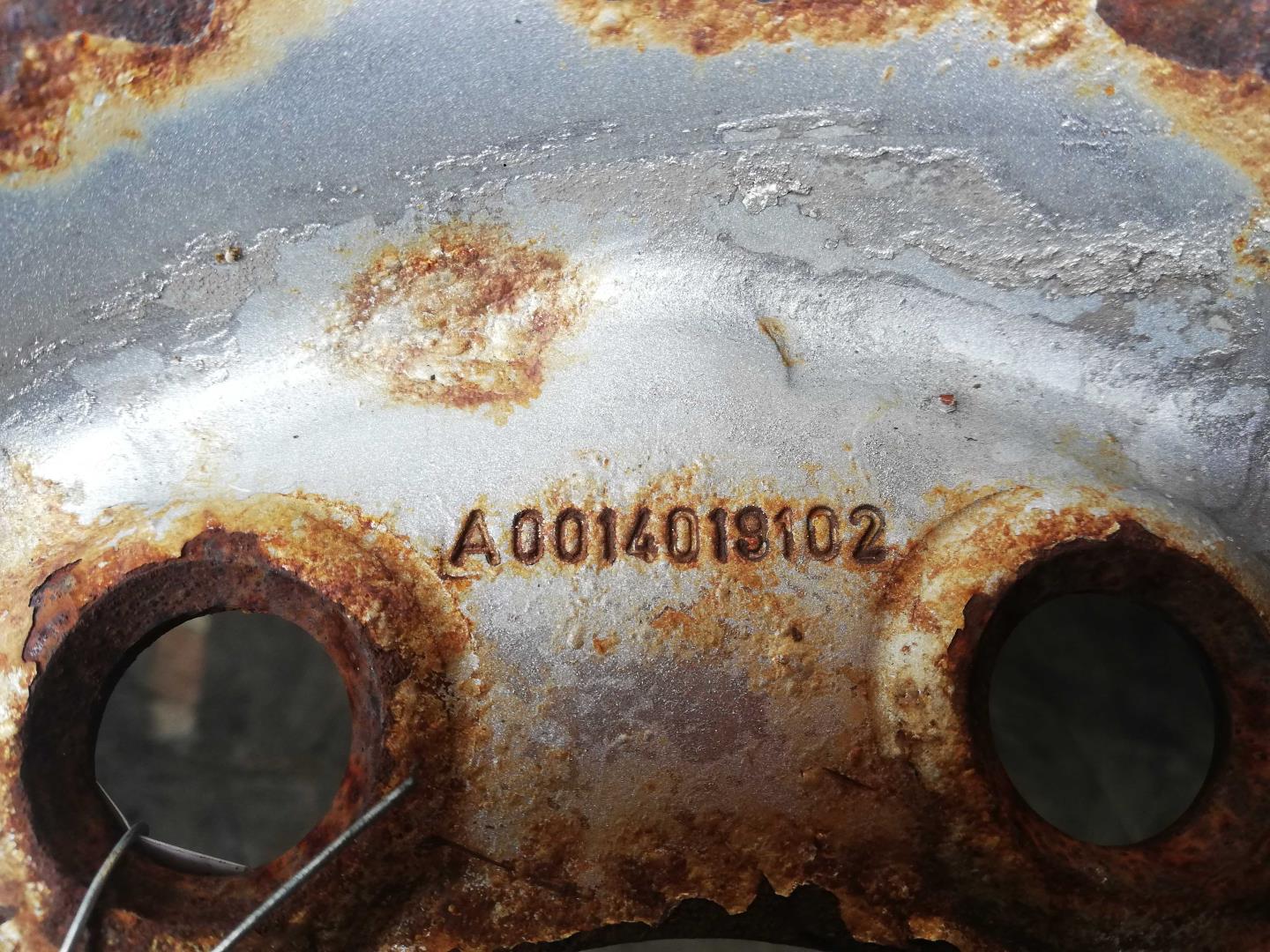 Диск колесный штампованный стальной