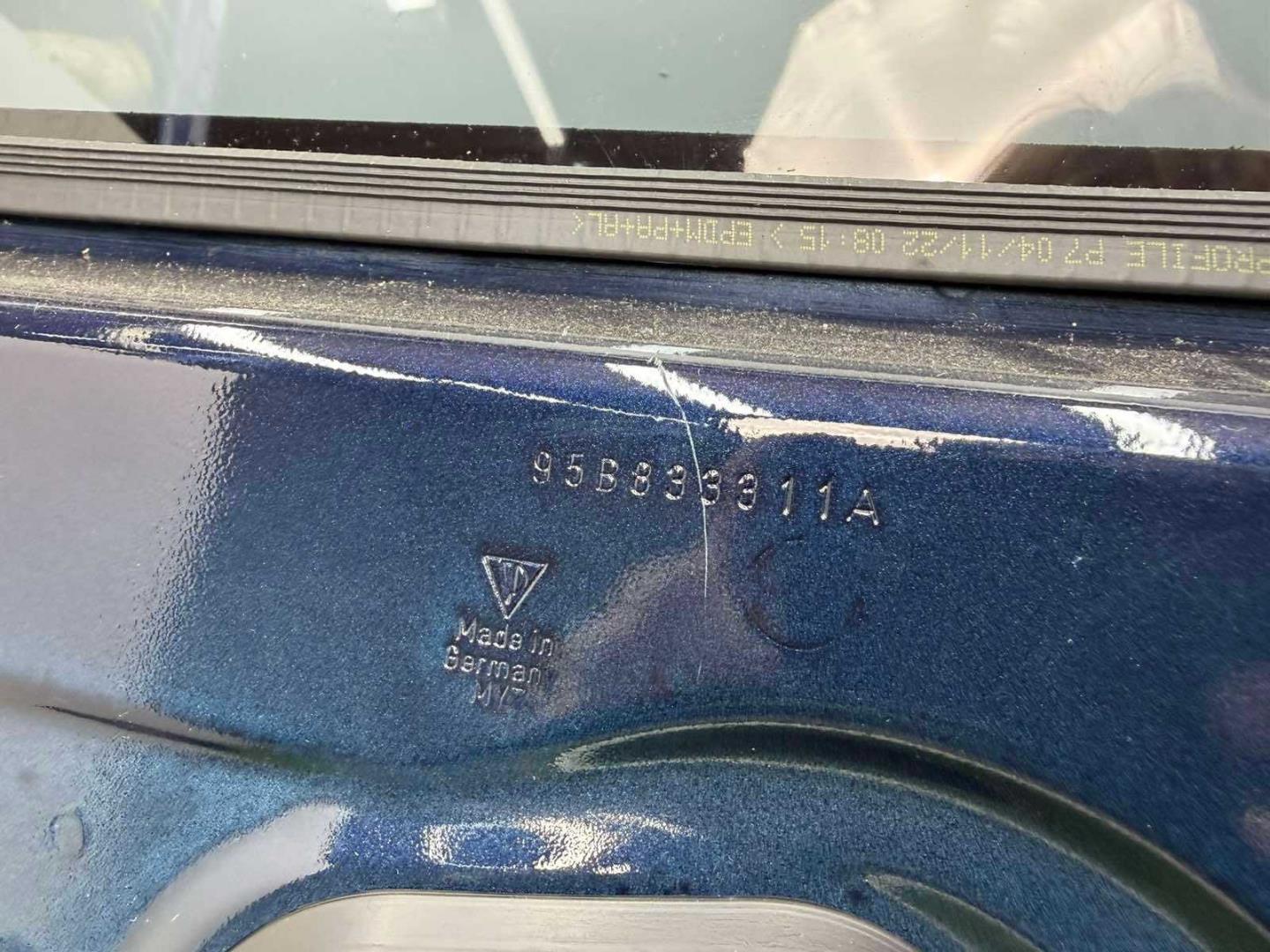 Дверь задняя левая