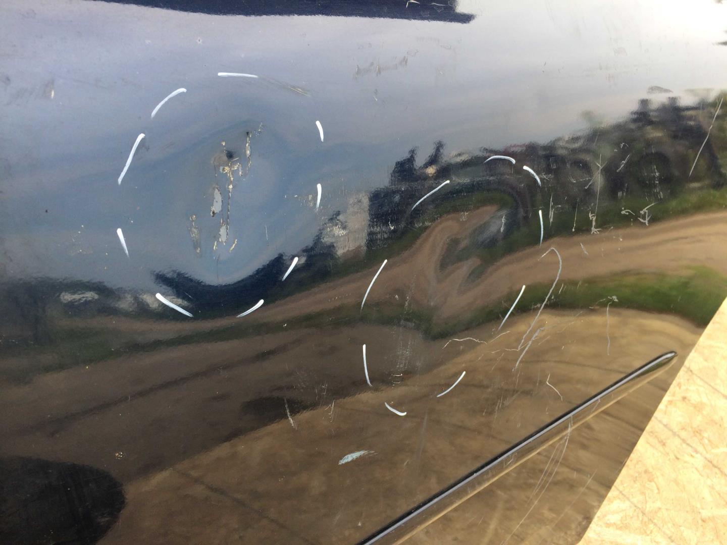 Дверь задняя левая