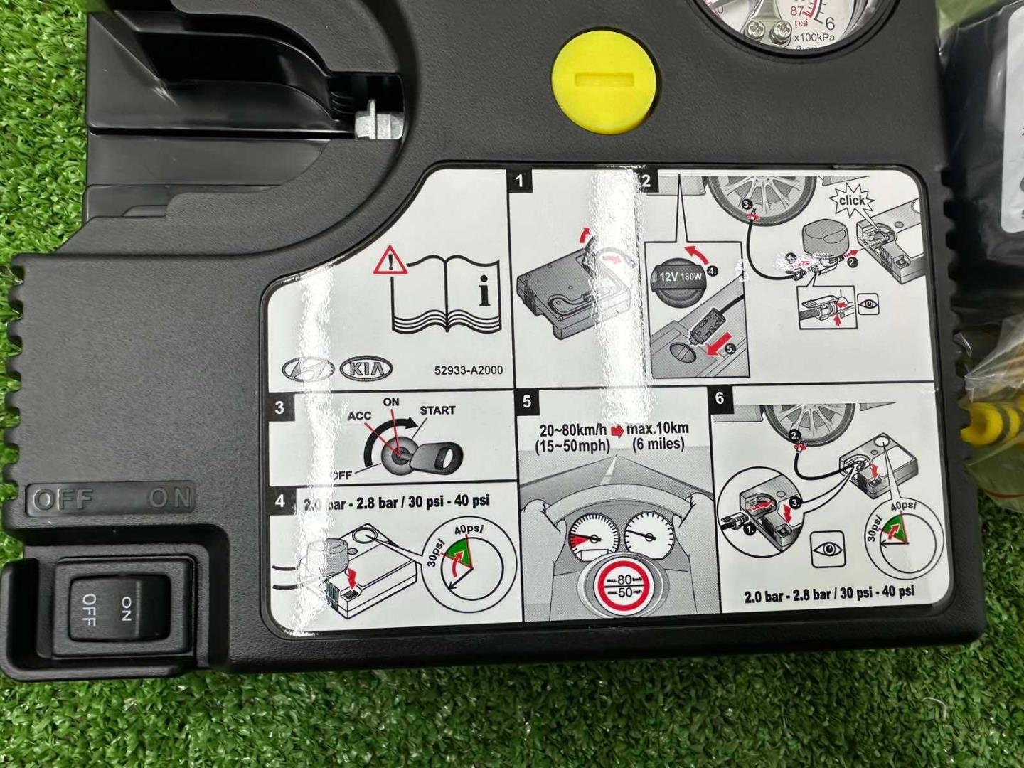 Компрессор подкачки колес