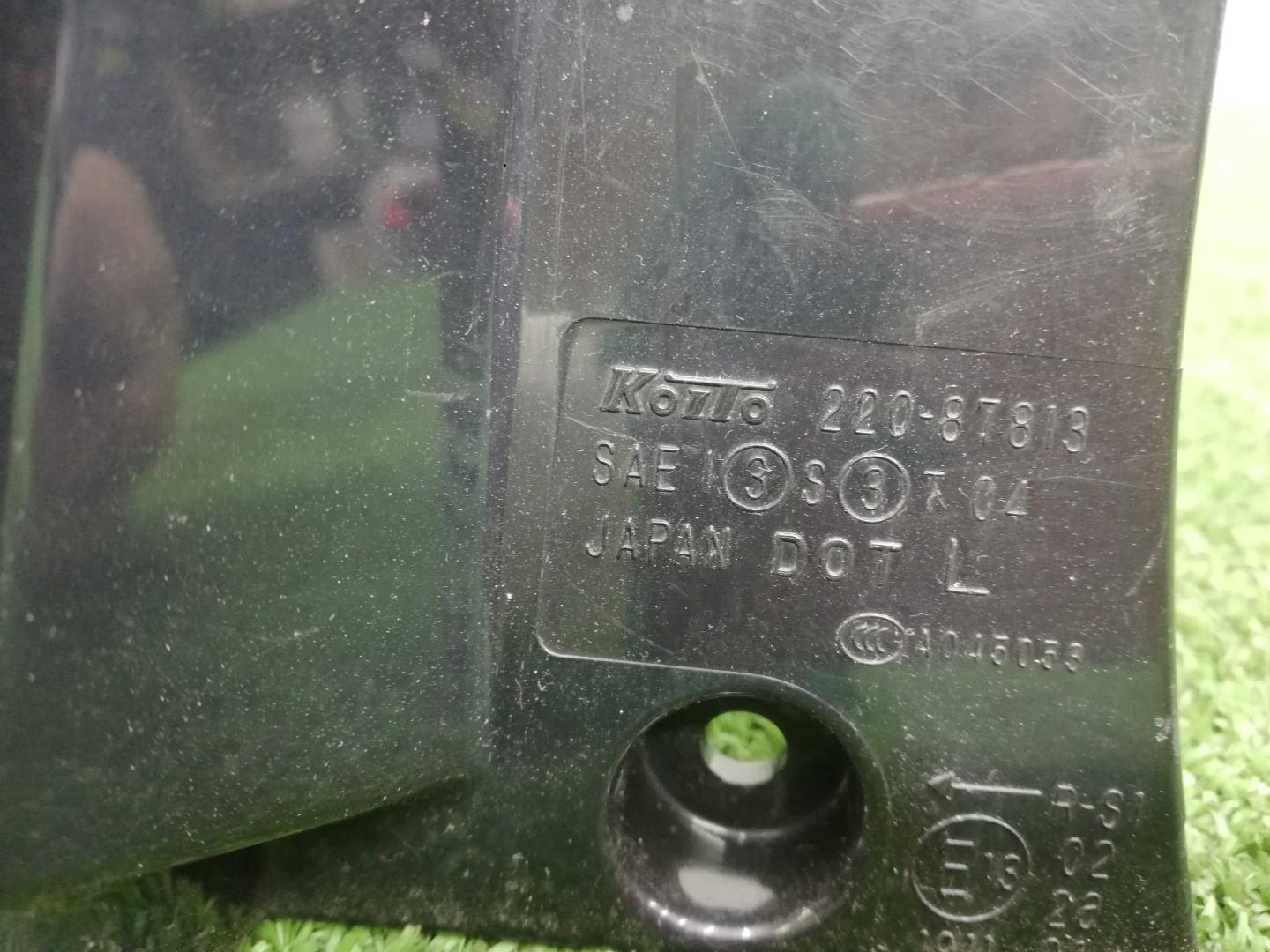 Фонарь задний наружный левый