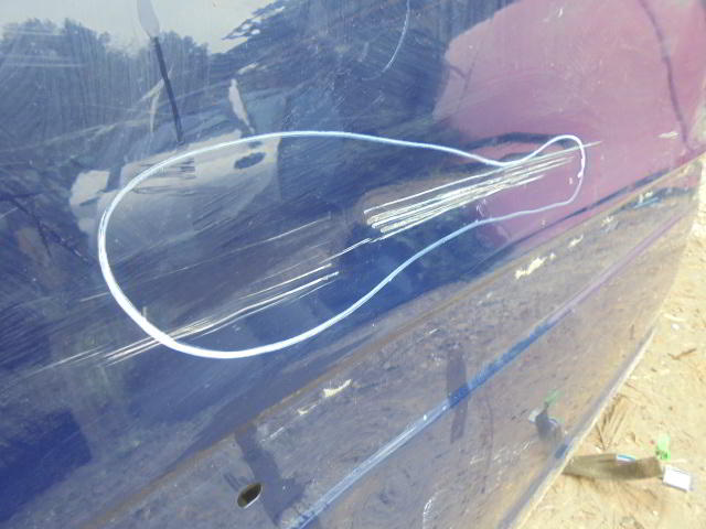 Дверь задняя правая