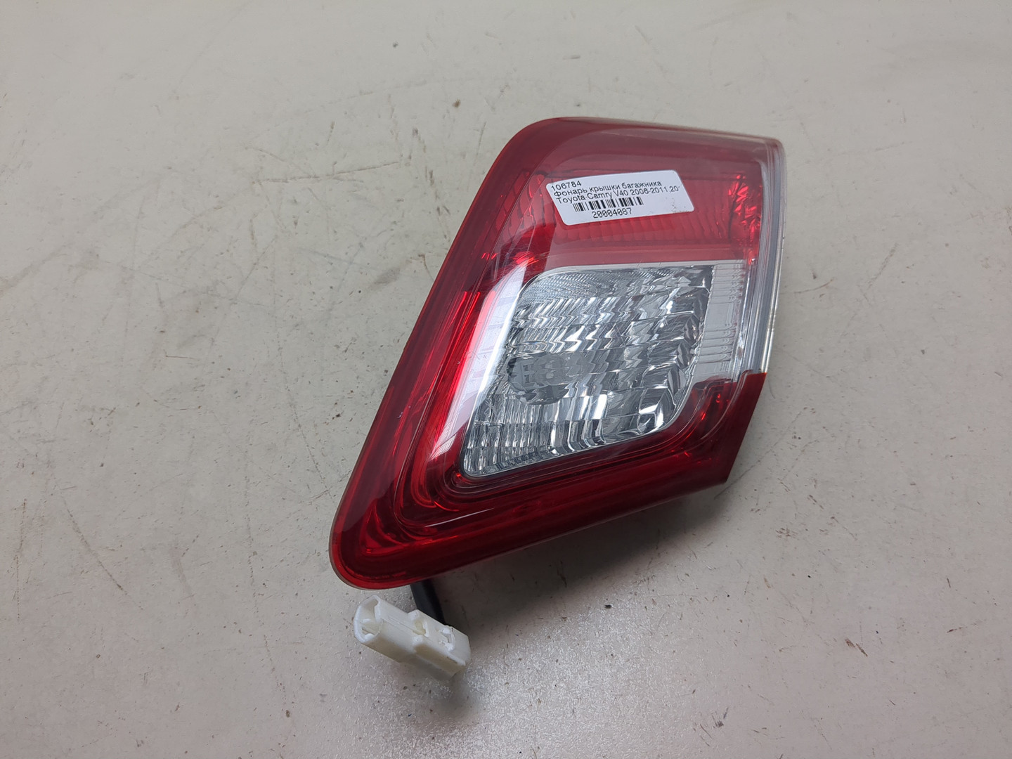 Фонарь задний внутренний правый