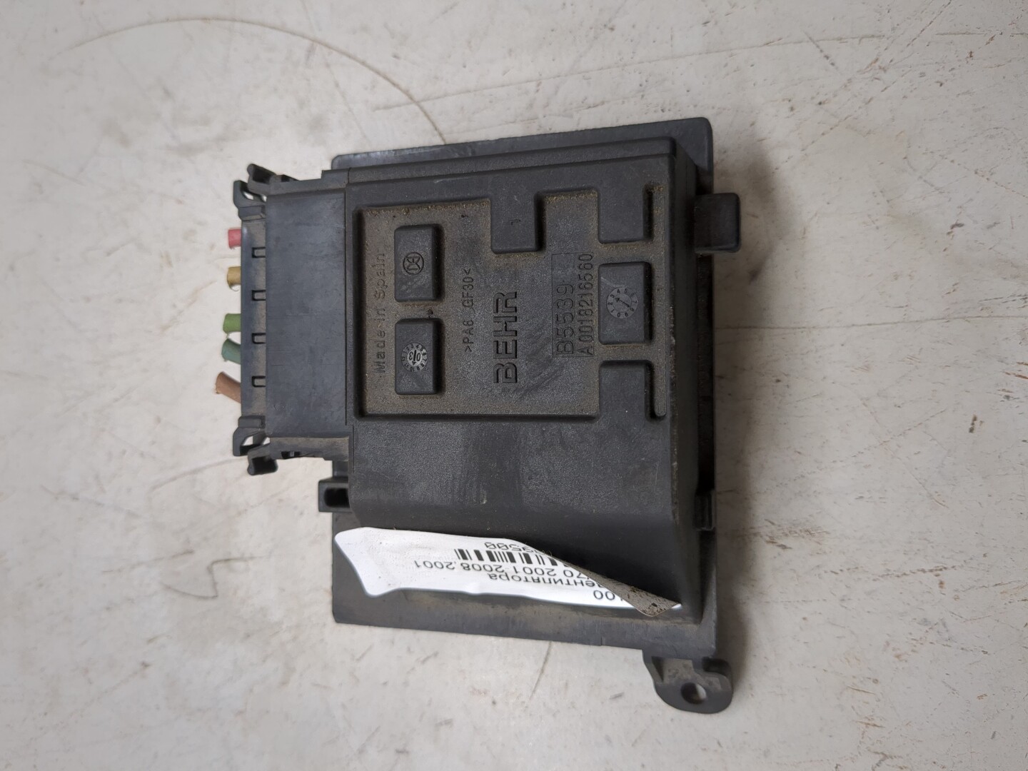 Резистор отопителя