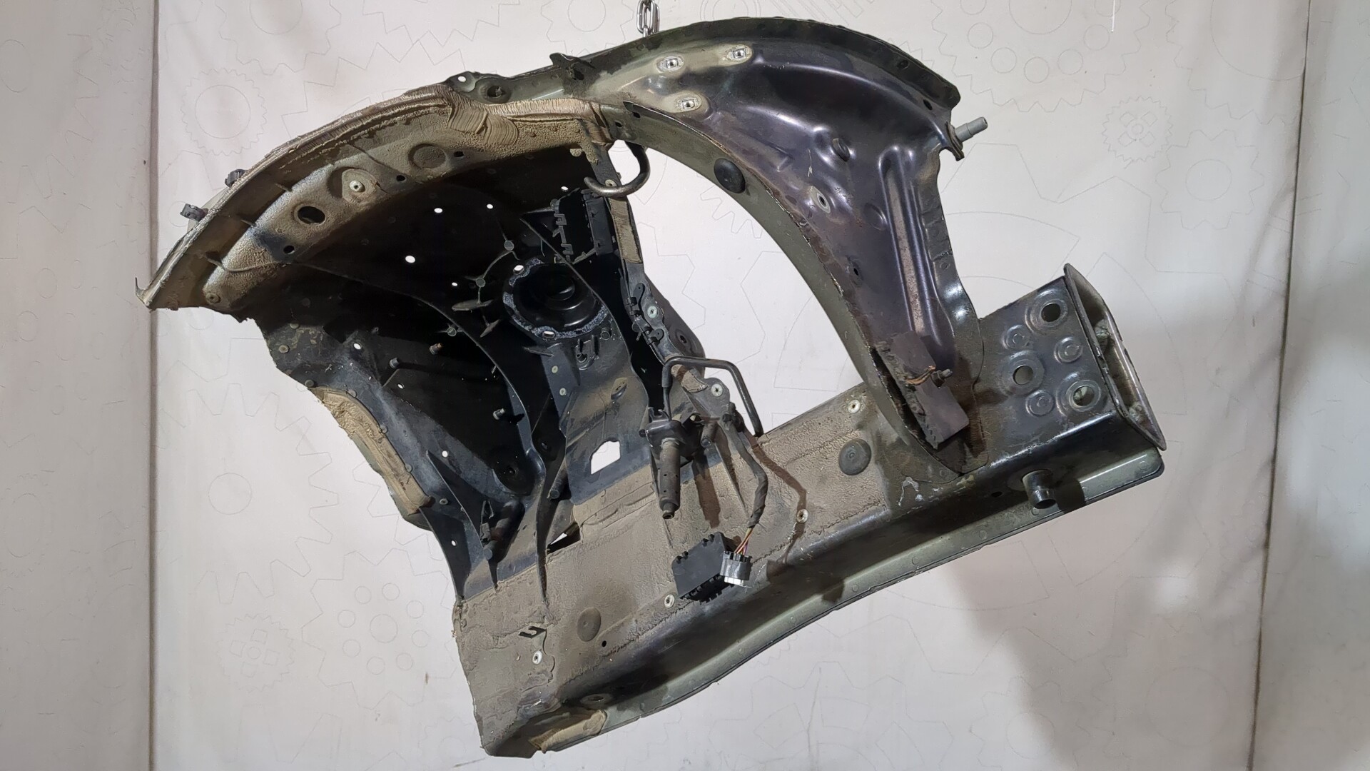 Лонжерон передний правый