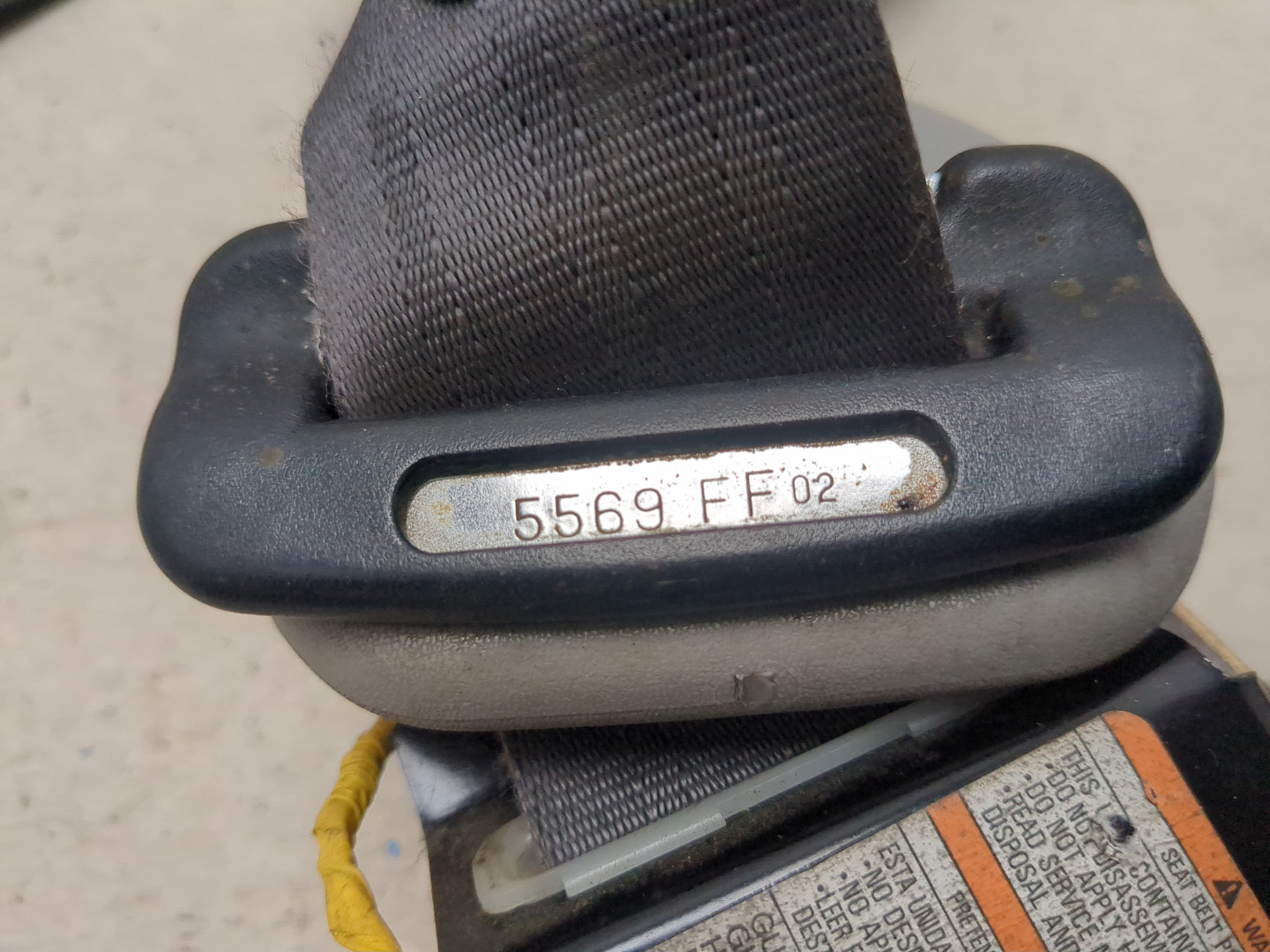 Ремень безопасности