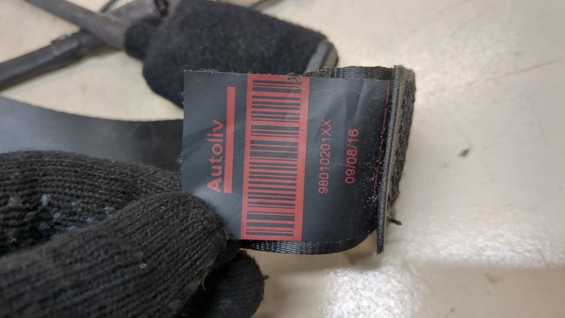 Ремень безопасности