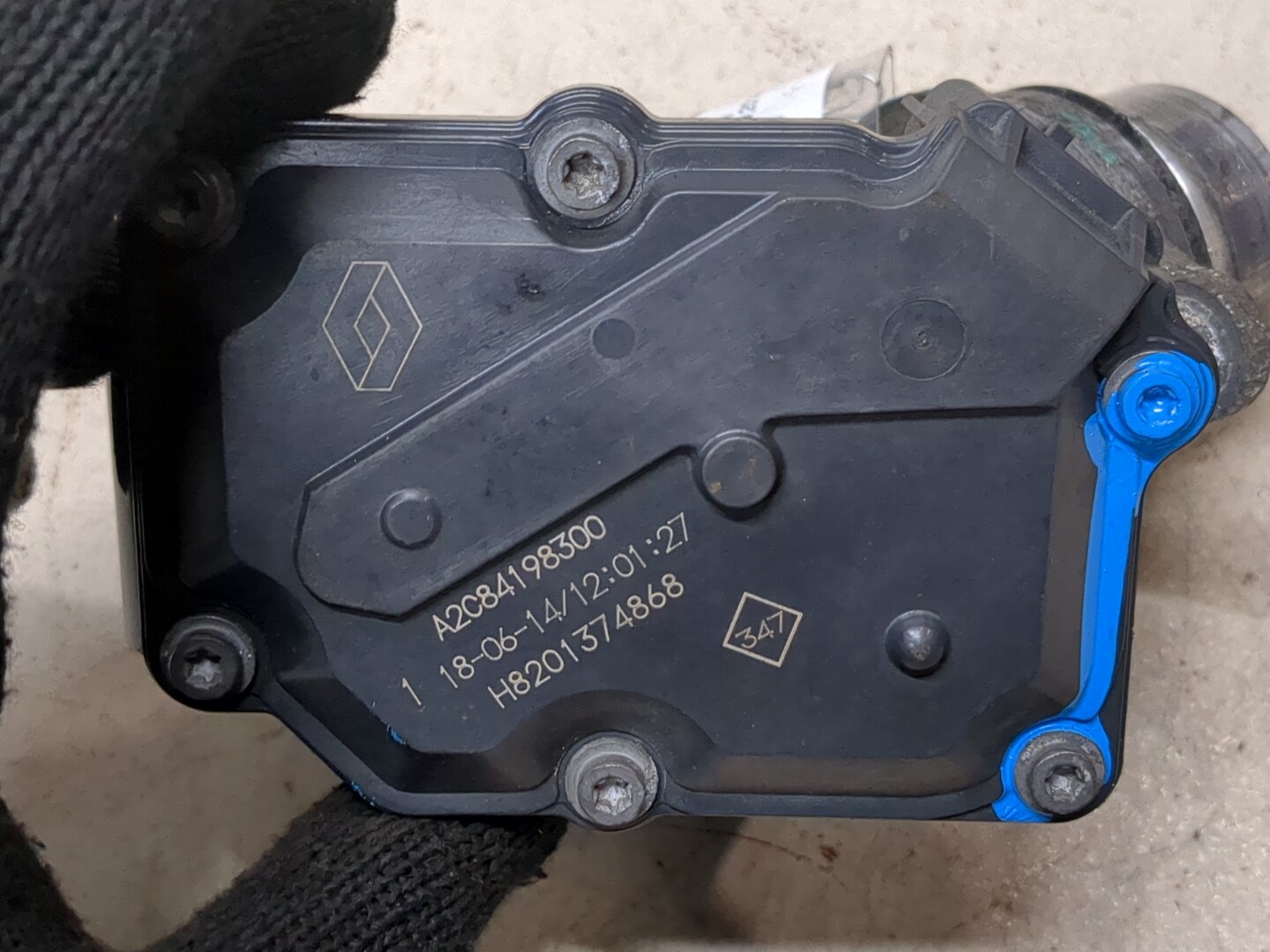 Заслонка дроссельная электрическая