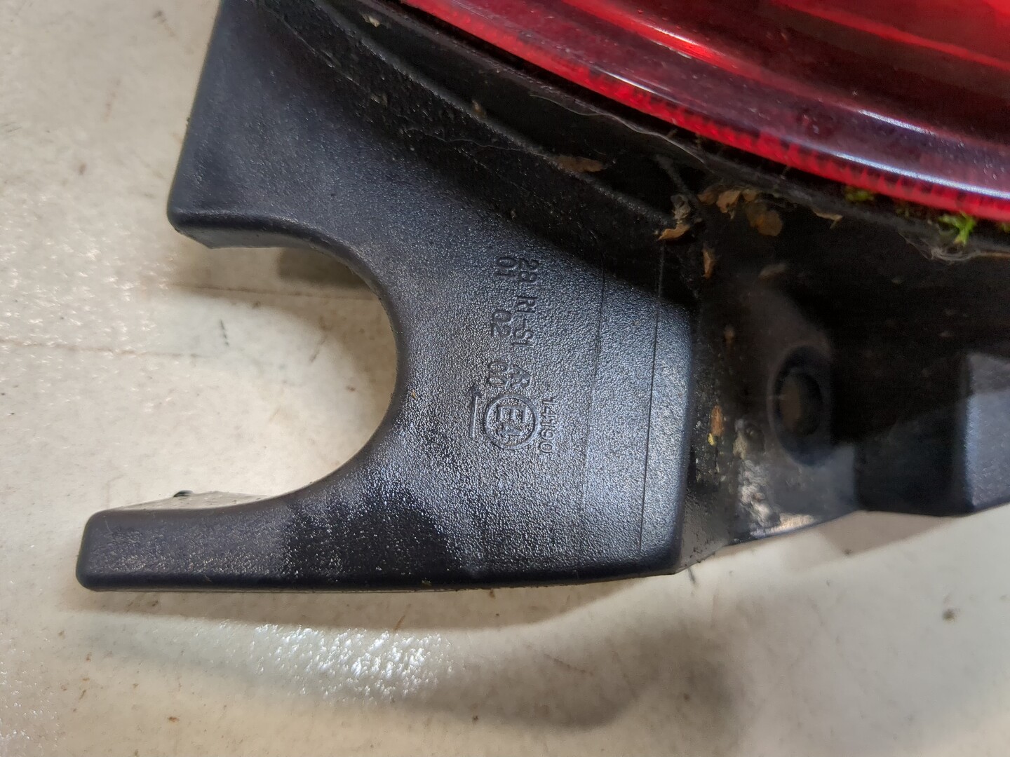 Фонарь задний левый