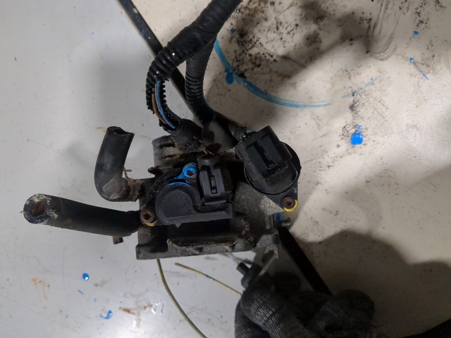 Заслонка дроссельная электрическая