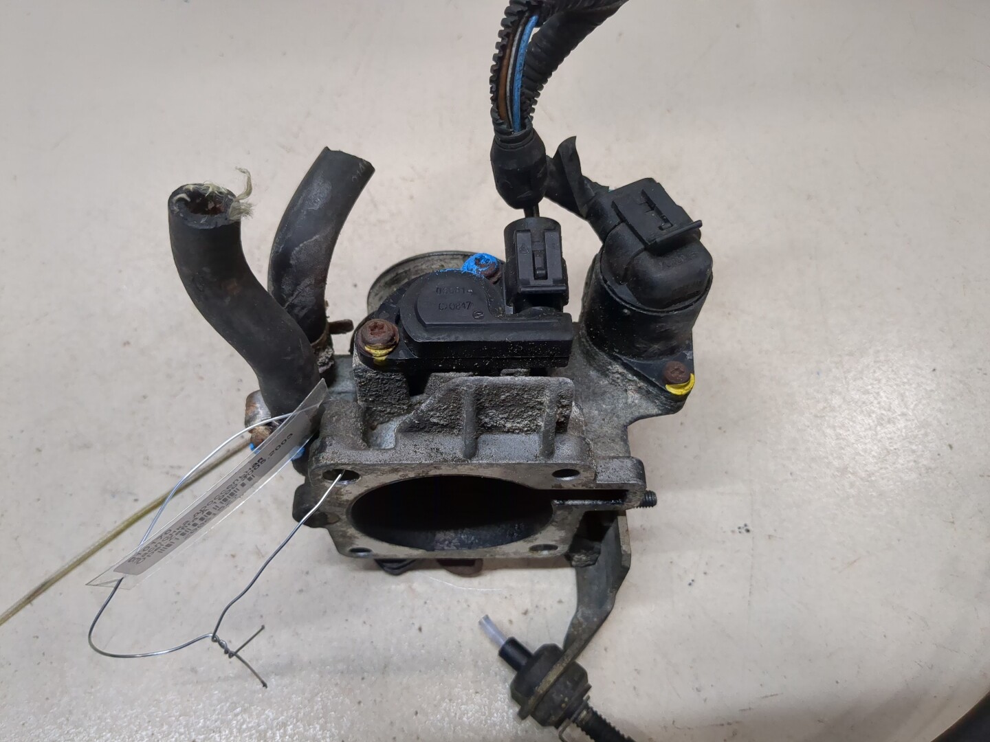 Заслонка дроссельная электрическая